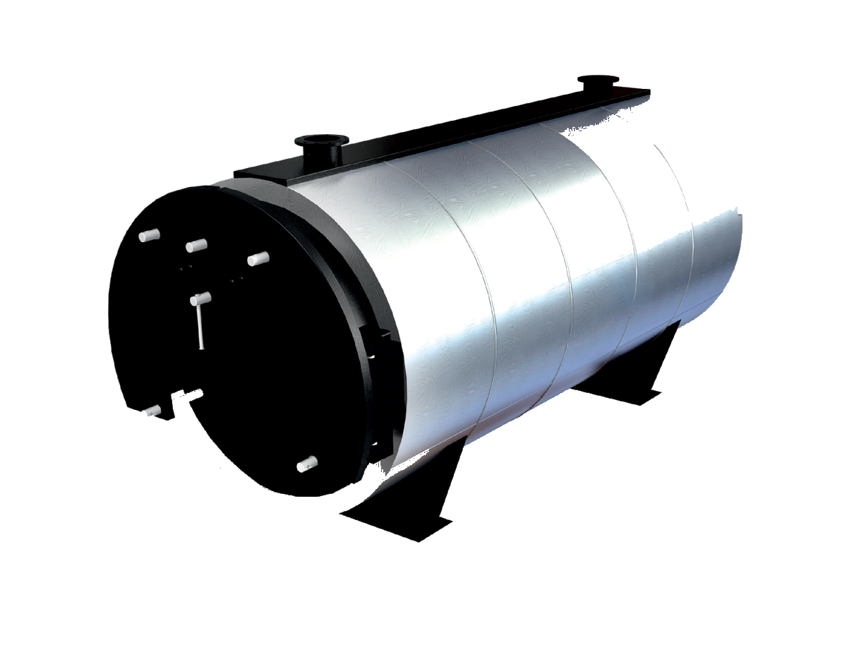 Scotch-type boiler